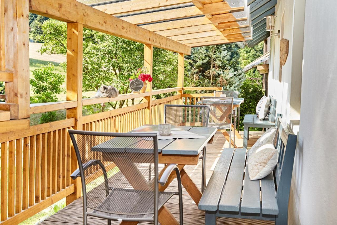 Der Breinhof - Euer Urlaubsbauernhof Apartment Валдкирхен Екстериор снимка
